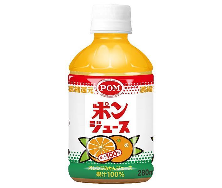 [11/25~ 10% OFF all products!!] Ehime Beverage Pon Juice 280ml PET bottle x 24 bottles