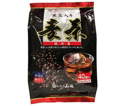Yamashiro Bussan Thé d'orge avec sachets de thé de haricots noirs domestiques 10g x 40P x 20 sachets 
