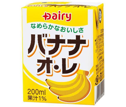 Minami Nippon Dairy Cooperative Dairy Banana Ole 200 ml paquet papier x 24 pièces 