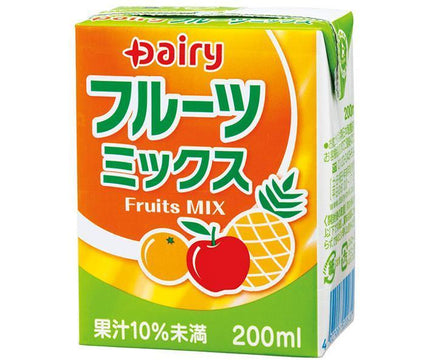 Minami Nippon Dairy Cooperative Dairy Fruit Mix 200ml paquet de papier x 24 pièces 