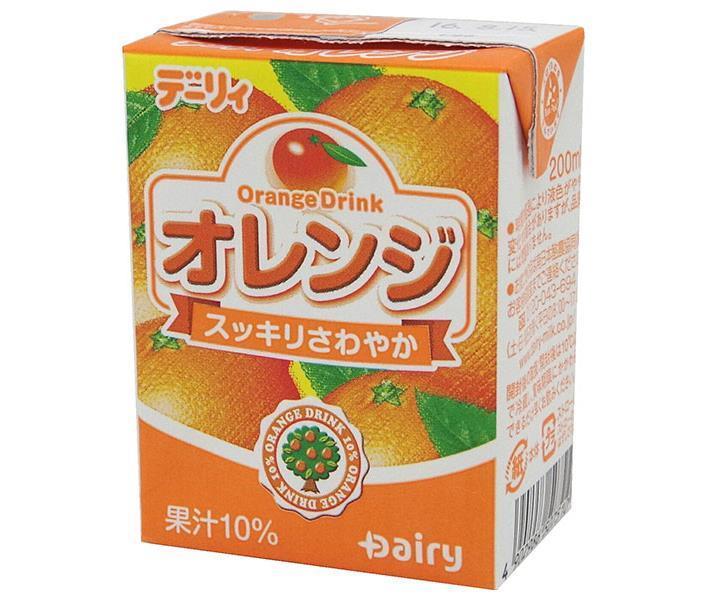 Minami Nippon Dairy Cooperative Dairy Orange 200 ml paquet papier x 24 pièces 