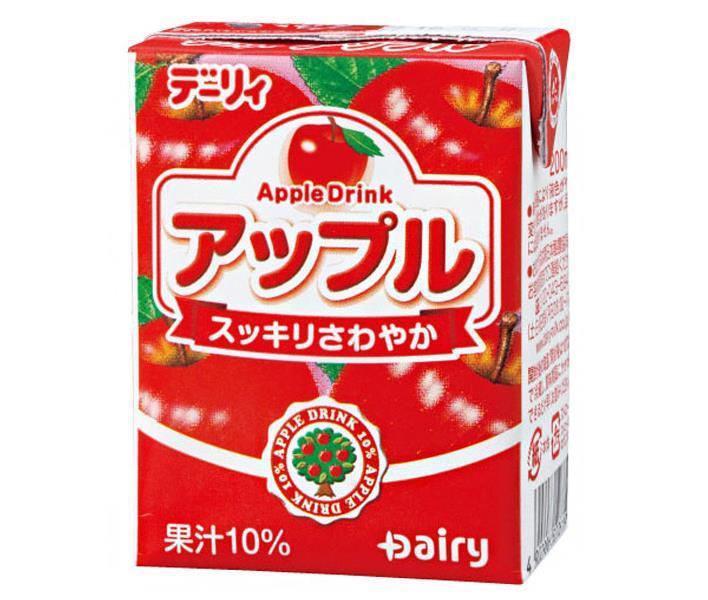 Minami Nippon Dairy Cooperative Dairy Apple 200 ml paquet papier x 24 pièces 