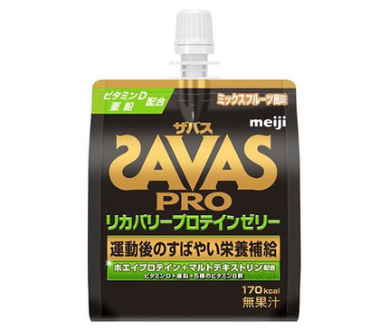 Meiji Savas Pro Recovery Protein Jelly 180g pouch x 30 pieces 