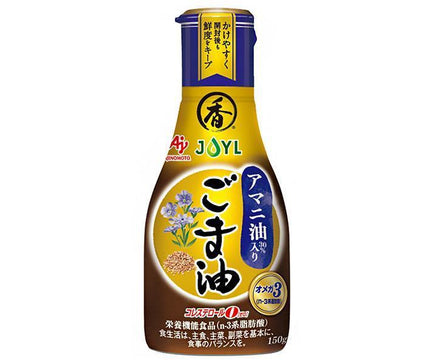 J-Oil Mills AJINOMOTO Sesame Oil with Linseed Oil 150g x 10 bottles 