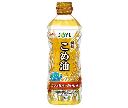 J-Oil Mills AJINOMOTO Healthy Rice Bran Oil 600g x 10 bottles 