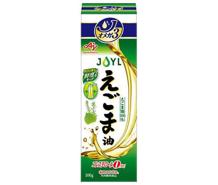 J-Oil Mills AJINOMOTO Perilla Oil 100g x 8 bottles 