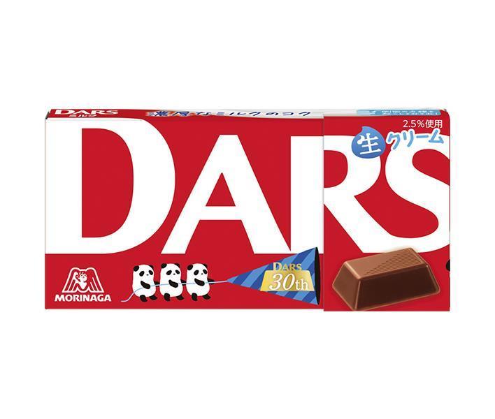 [11/25~ 10% off all products!!] Morinaga & Co. Dars Milk 12 tablets x 10 pieces