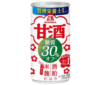 Morinaga Amazake 30% de réduction sur les glucides canettes de 185g x 30 pièces