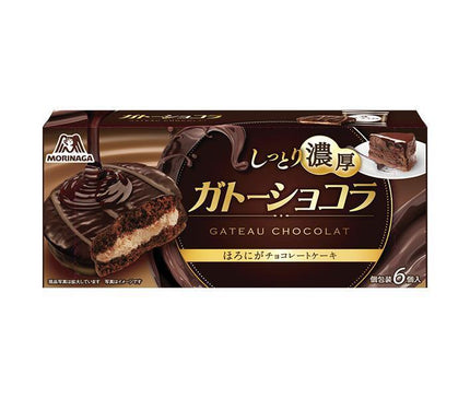Morinaga & Co., Ltd. Gateau Chocolat 6 pieces x 6 pieces 