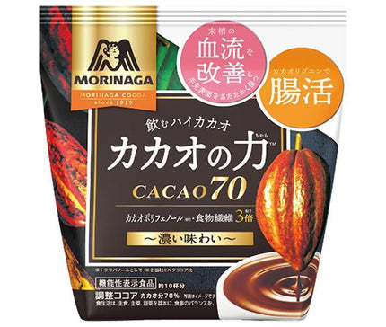 森永製菓 カカオの力 CACAO(カカオ)70 200g×24(12×2)袋入【日本出荷】