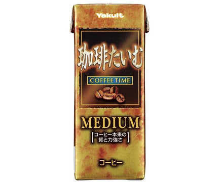 Yakult Coffee Time Medium 200ml paper pack x 24 bottles 