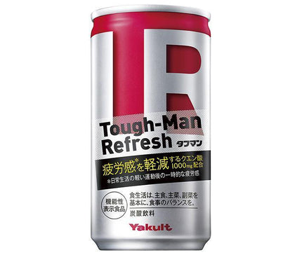 Yakult Tough-Man Refresh [Aliment avec allégations fonctionnelles] Boîte de 190 g x 30 pièces 