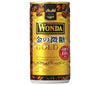 Asahi Beverages WONDA Gold Lightly Sweetened 185g Can x 30 Cans 