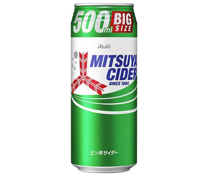 Asahi Beverages Mitsuya Cider 500ml can x 24 cans 