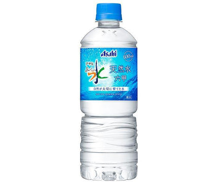 アサヒ飲料 おいしい水 天然水 六甲 600mlペットボトル×24本入