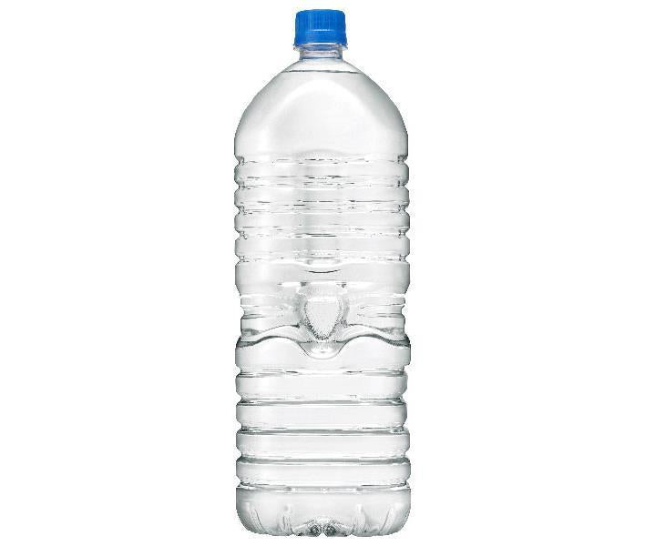 Asahi Beverages Delicious Water Natural Mineral Water Label-less Bottle 2L PET Bottle x 9 