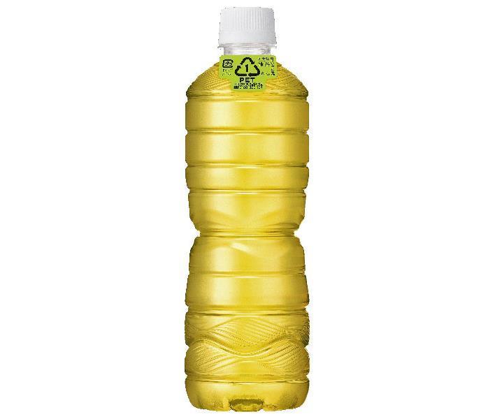 Asahi Soft Drinks Green Tea Labelless Bottle 630ml PET Bottle x 24 