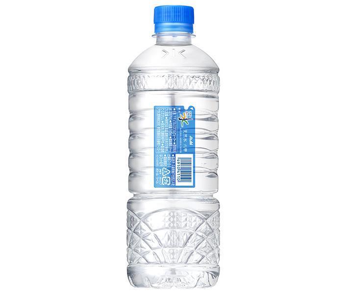 [En rupture de stock] Boissons gazeuses Asahi Eau délicieuse Eau naturelle Rokko Simple Eco Label Bouteille PET de 585 ml x 24 bouteilles