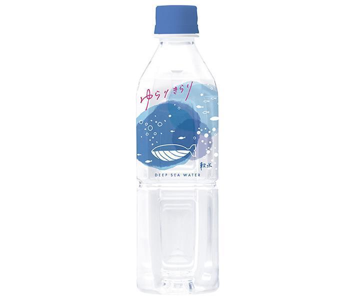 Ako Kasei Yurari Kirari Bouteille plastique 500ml x 24 pièces 