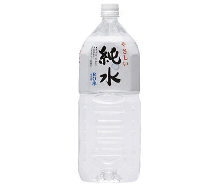 Ako Kasei Pure Water 2L PET Bottle x 6 