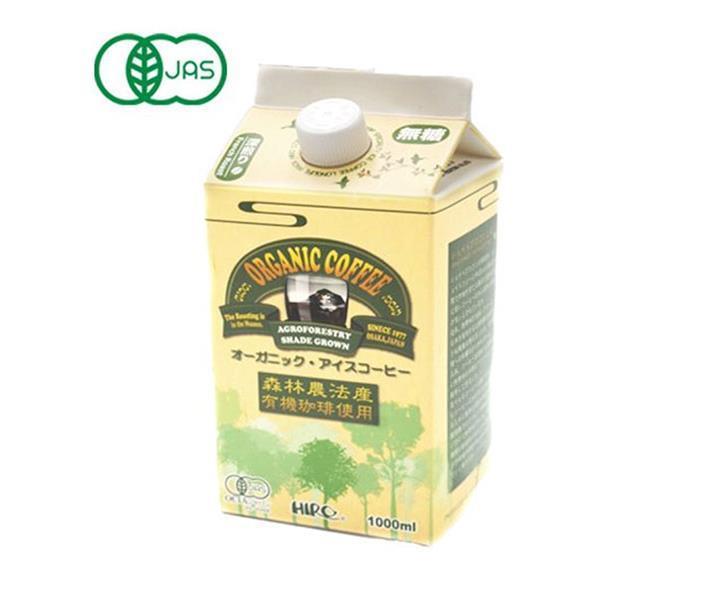 Hiro Coffee Organic Nel Drip Iced Coffee 1000ml Paper Pack x 12 