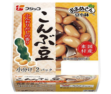 Fujicco Omamesan Bean Bowl, Konbu Beans, 65g x 2 packs x 12 pieces 