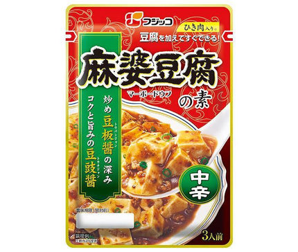 Fujicco Mapo Tofu Base, Medium Spicy, 195g x 10 bags 