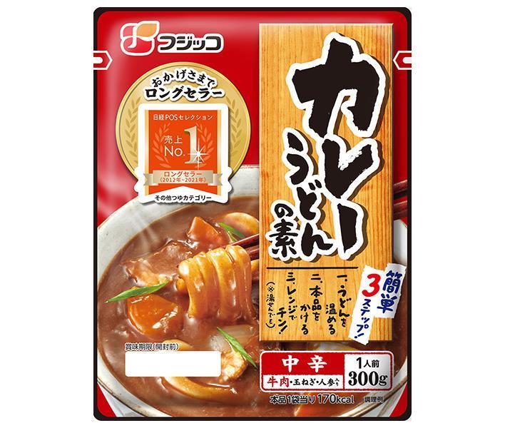 フジッコ カレーうどんの素 中辛 300g×10袋入