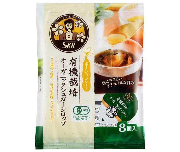 Type de portion de sirop de sucre biologique Sakura Food Industry (15 g x 8 pièces) x 12 sachets 