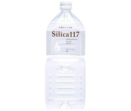 Shichijuunanmanseki Silica 117 2L PET bottle x 6 bottles 