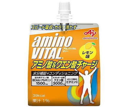 Ajinomoto Amino Vital Jelly Acides Aminés & Acide Citrique Charge 180g pochette x 24 pièces 