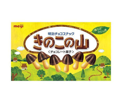 [11/25~ 10% off all products!!] Meiji Kinoko no Yama 74g x 10 boxes