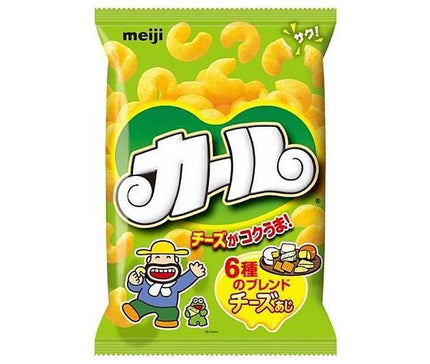 Meiji Curl Cheese Aji 64g x 10 sachets 