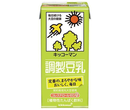 キッコーマン 調製豆乳 1000ml紙パック×12(6×2)本入【日本出荷】