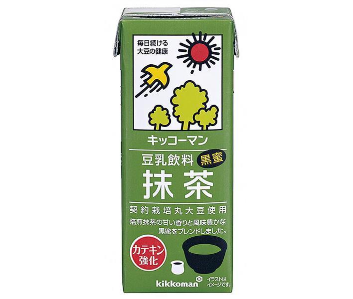 キッコーマン 豆乳飲料 抹茶 200ml紙パック×18本入