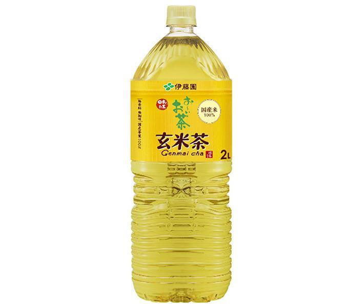 伊藤園 お～いお茶 玄米茶 2Lペットボトル×6本入