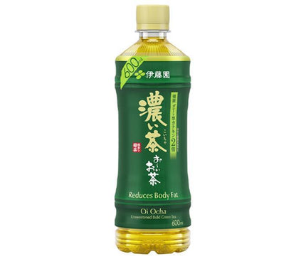 伊藤園 お～いお茶 濃い茶【手売り用】 600mlペットボトル×24本入