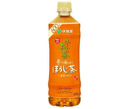 Itoen Oi Ocha Hojicha (Hand-sold) 600ml PET bottle x 24 bottles 