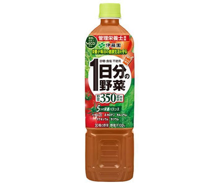 [11/25~ 10% off all products!!] Itoen One Day's Worth of Vegetables 740g PET bottle x 15 bottles