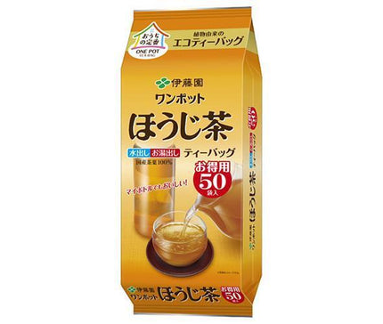 伊藤園 ワンポット エコティーバッグ ほうじ茶 50袋入×5袋入