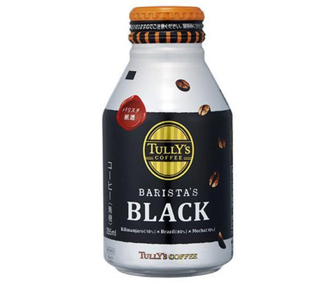 Itoen Tully's Coffee Barista's Black 285ml Bottle Can x 24 
