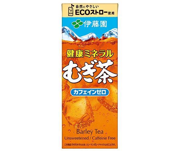 伊藤園 健康ミネラルむぎ茶 250ml紙パック×24本入【日本出荷】