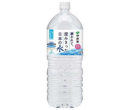 Itoen - Polished and crystal clear Japanese water, 2L plastic bottle x 6 