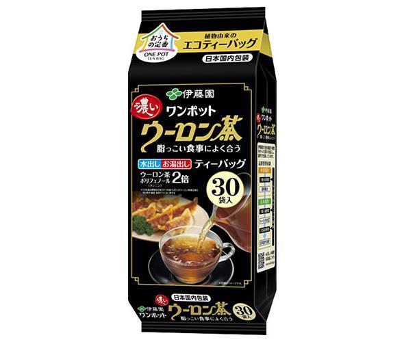 伊藤園 ワンポットエコティーバッグ濃いウーロン茶 30袋入×10個入