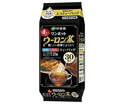 Sachet de thé écologique Itoen One Pot Thé Oolong foncé 30 sachets x 10 pièces 