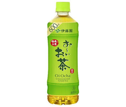 Itoen Oi Ocha Green Tea [For Hand Sale] 600ml PET Bottle x 24 Bottles 