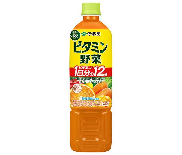 [11/25~ 10% off all products!!] Itoen Vitamin Vegetables 740g PET bottle x 15 bottles