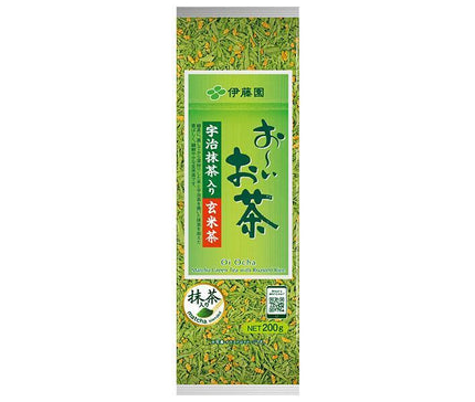 伊藤園 お～いお茶 宇治抹茶入り玄米茶 200g×5袋入