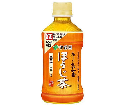 Itoen Oi Ocha Hojicha Passe au micro-ondes Bouteille en plastique de 345 ml x 24 pièces 