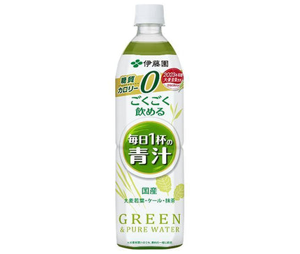 伊藤園 ごくごく飲める 毎日1杯の青汁 900gペットボトル×12本入